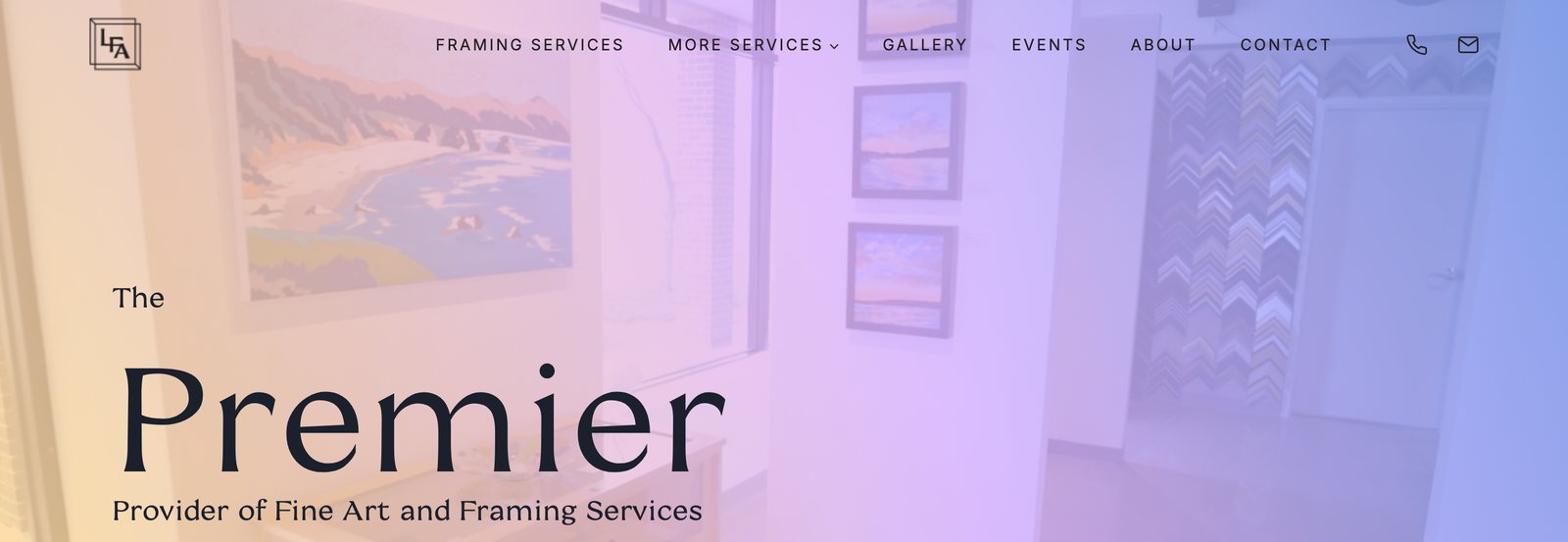 Leawood Fine Art website